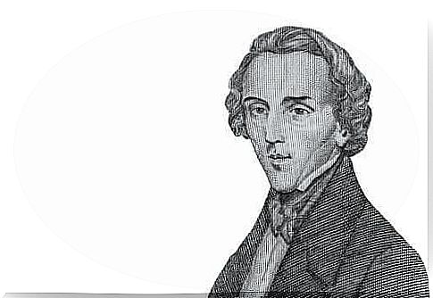 Depiction of Chopin.