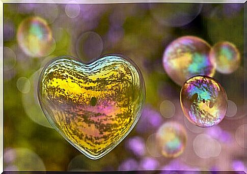 Heart-bubbles